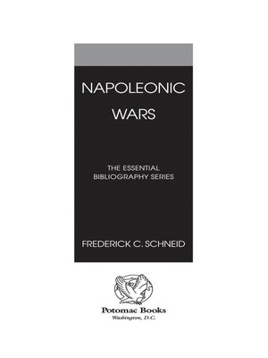 cover image of Napoleonic Wars